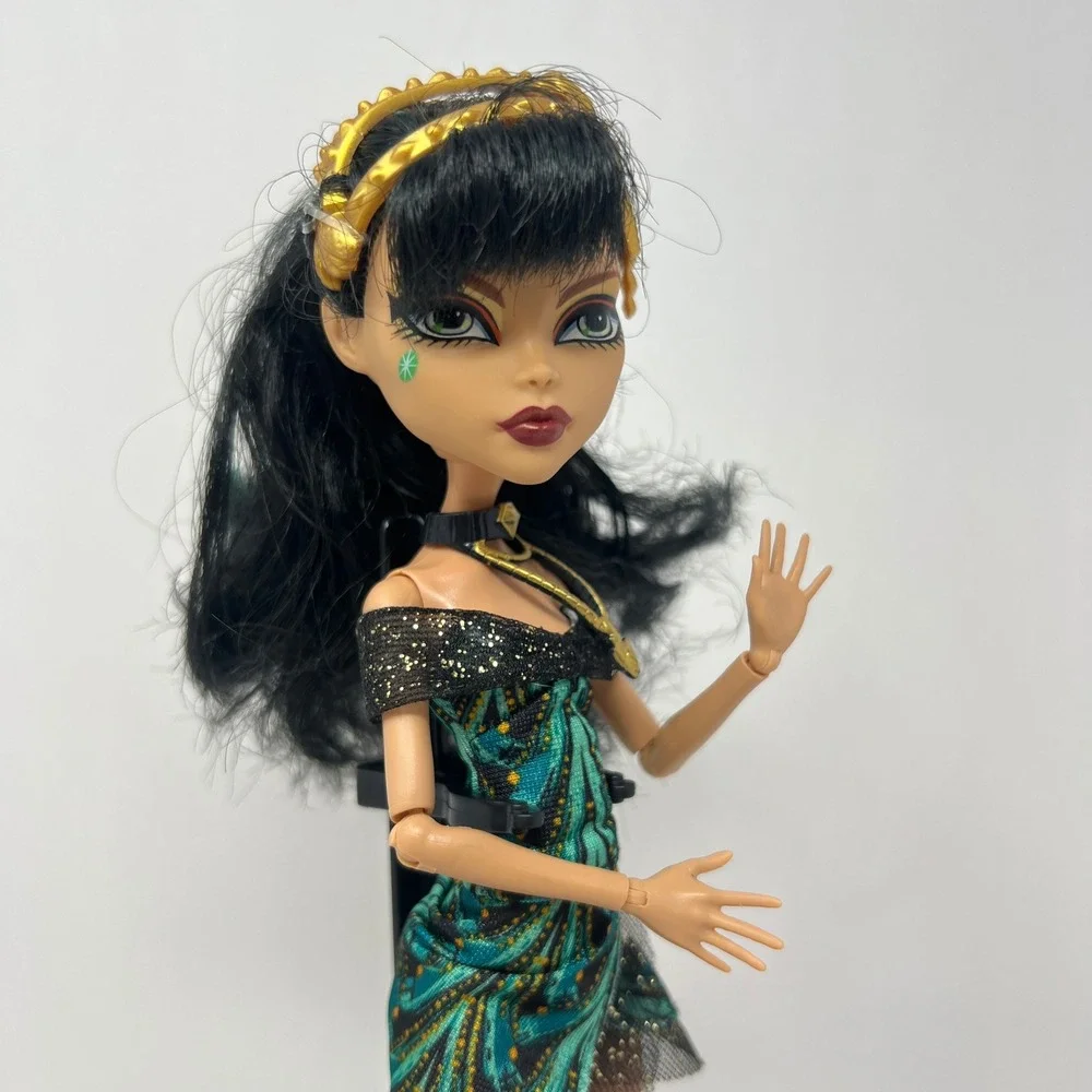 Monster High Cleo De Nile Doll Frights Camera Action 2008 Egyptian Princess